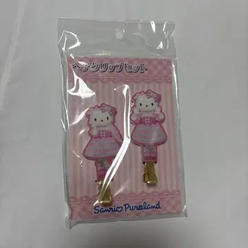 산리오 헤어 클립 세트 2개