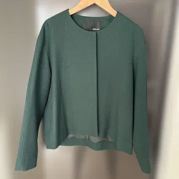 FILBLANC 그린 노카라 자켓