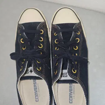 CONVERSE ALL STAR 네이비 데님 스니커즈