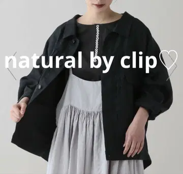 natural by clip 린넨 트윌 BIG 자켓