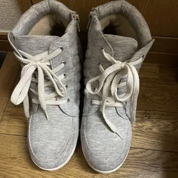 패브릭 소재 부츠