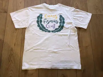Chaos Fishing Club 티셔츠 화이트 L 사이즈