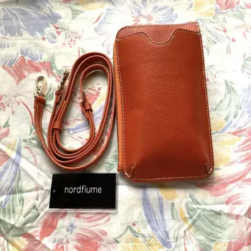 nordfiume 스마트폰 숄더백 오렌지