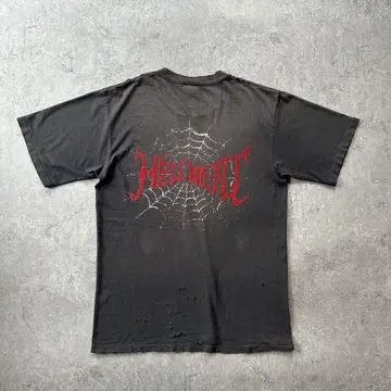 80s90s hellbent 티셔츠 USA제 L 스파이더 웹