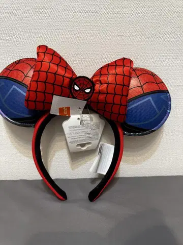홍콩 디즈니랜드 스파이더맨 미니 머리띠 마블