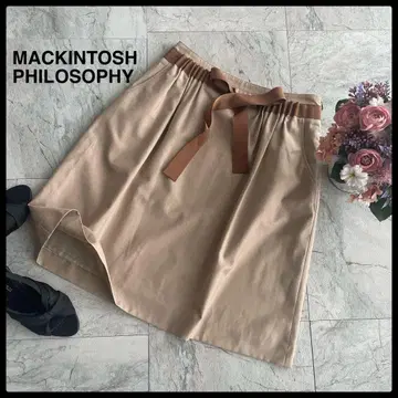 MACKINTOSH PHILOSOPHY 플레어 스커트 허리 리본 36