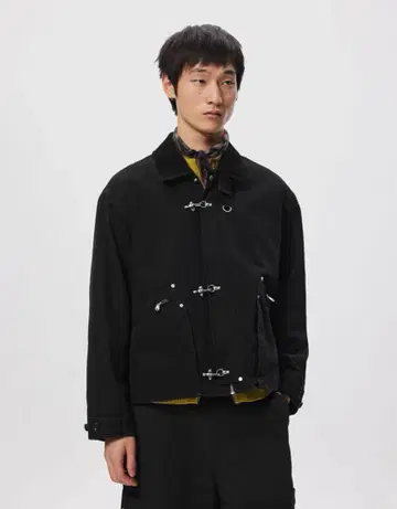 COMMON SCENTS N-1 타입 숏 자켓 블랙 브라운