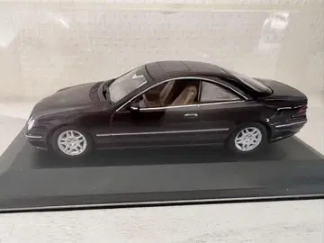 바이올렛 메탈릭 쿠페 미니카 1/43 메르세데스 벤츠 CL500