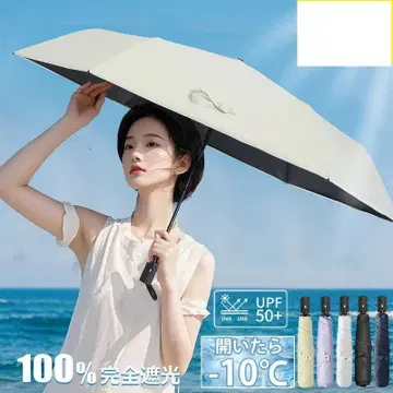 양산 접이식 완전 차광 우천 겸용 우산 접이식 우산 원터치 자동 개폐