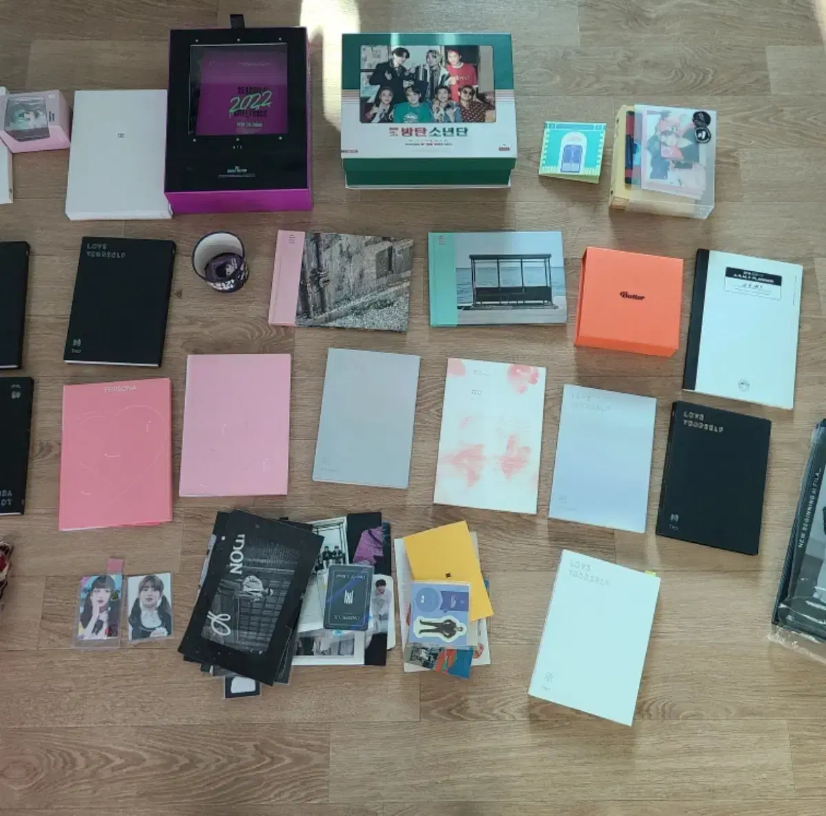 BTS 앨범 포카 등