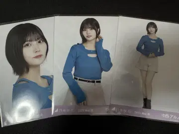나카니시 아르노 노기자카46 레이어드 상의 브로마이드 3종 컴프