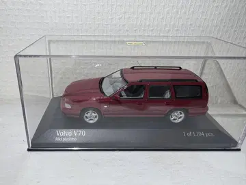 MINICHAMPS Volvo V70 1998 빨간색 메탈릭