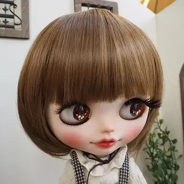 네오 브라이스 가발 오카파 밥 MB 10 인치 / Blythe