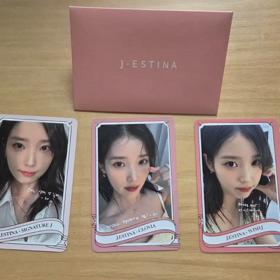 IU トレカ jestina 韓国 限定 特典セット - メルカリ
