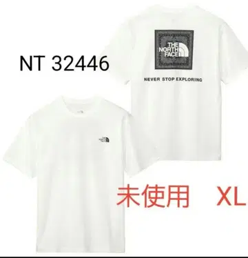 THE NORTH FACE 티셔츠 반팔 화이트 XL 미사용 NT32446