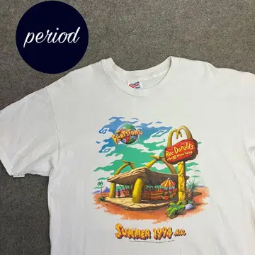 P1937 90년대 THEFLINTSTONES MCDONALDS 티셔츠