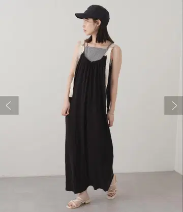 Kastane 블랙 롱 살로펫