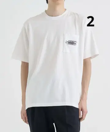 화이트 마운틴어링 포켓 티셔츠 2