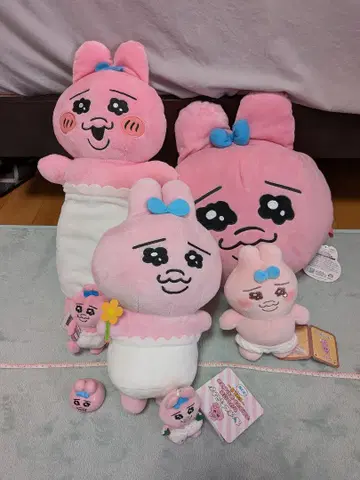 빤쮸토끼 봉제 인형 세트