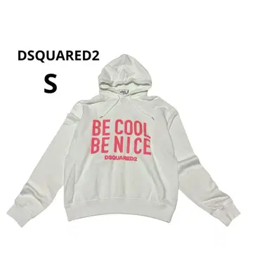 DSQUARE2 후드티 상의 이탈리아제 로고 브랜드 여성용 S