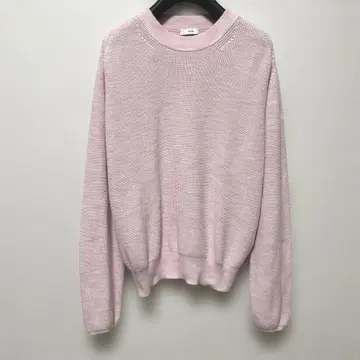 ATON COTTON SILK 코튼 실크 크루넥 스웨터