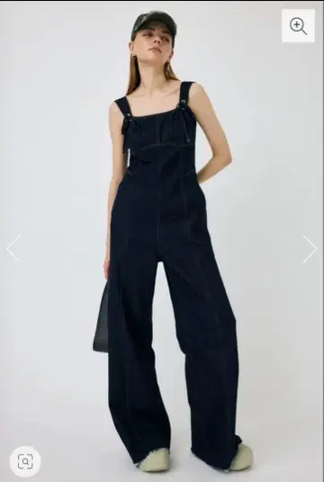 MOUSSY CORSET STRAP DENIM 점프 수트 1 살로페