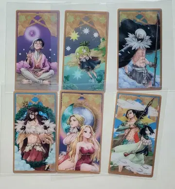 Dr.STONE 클리어 카드 세트