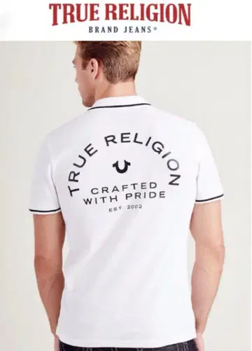 무료배송 새상품 TRUE RELIGION 남성용 피케 셔츠 XL