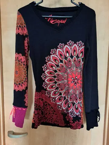 Desigual 꽃무늬 긴팔 상의
