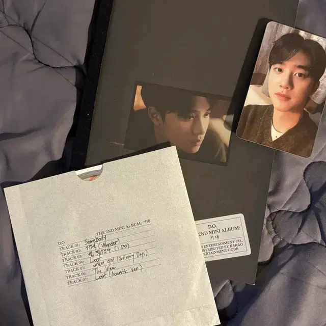도경수 기대 앨범 포카포함