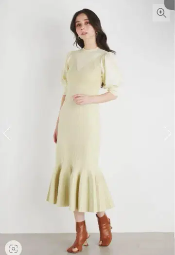 뷔스티에 스트라이프 rienda 리엔다