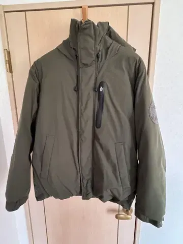 아비렉스 올리브색 마운틴 후드티