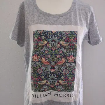 WILLIAM MORRIS 모리스 딸기 도둑 프린트 티셔츠 WL 사이즈