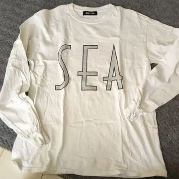 WIND AND SEA 로고 긴팔 티셔츠