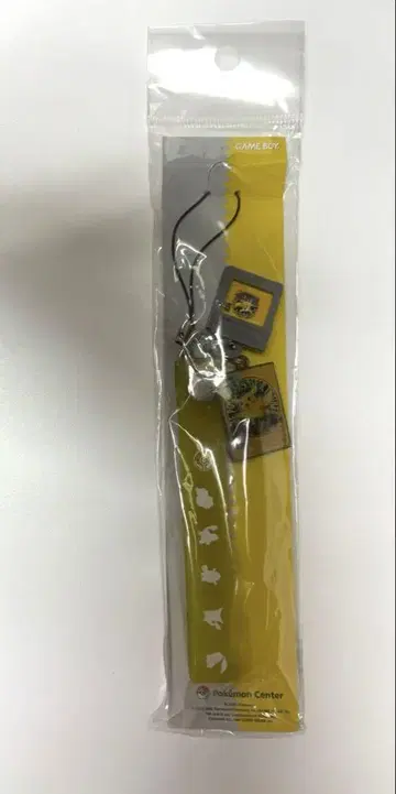 포켓몬스터 피카츄 버전 게임보이 스트랩 포켓몬