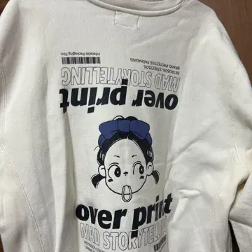 오버프린트 맨투맨