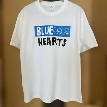 BLUE HEARTS 티셔츠 XL 화이트