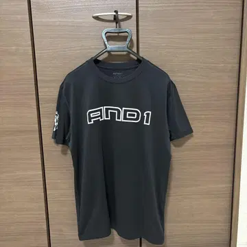 AND1 농구 티셔츠 블랙 반팔 M 사이즈