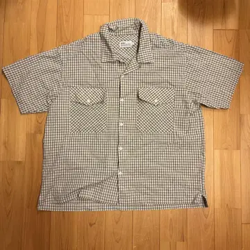 BUTTBILL 체크 셔츠 L 사이즈