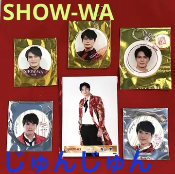 SHOW-WA 아오야마 하야부사 준준 캔뱃지 키링 랜덤 브로마이드