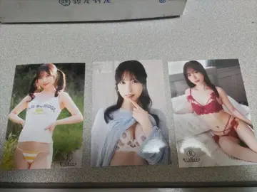 코미나토 요츠바 친필 사인 폴라로이드 브로마이드