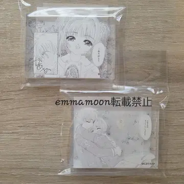 CLAMP 전 카드캡터 사쿠라 시계 부품 스탠드 아크릴 블록