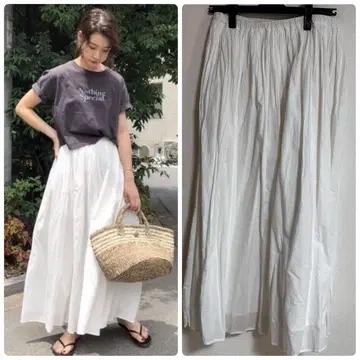 todayful 플레어 코튼 스커트 사이즈 36