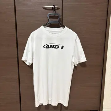 AND 1 화이트 티셔츠 M 사이즈