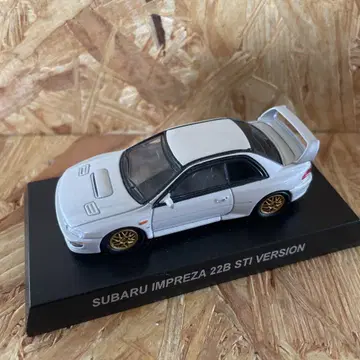 하자품 교쇼 1/64 스바루 임프레자 22B STI 버전 화이트