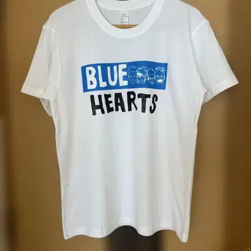BLUE HEARTS 티셔츠 M 사이즈