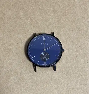 Knot 손목시계 CS-36 네이비 파란색 다이얼