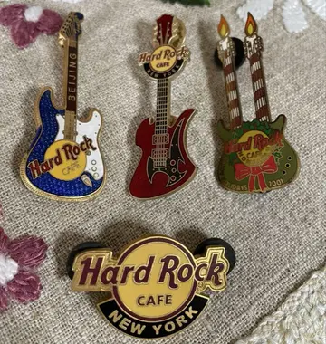 Hard Rock Cafe 하드 록 카페 핑 4개 세트