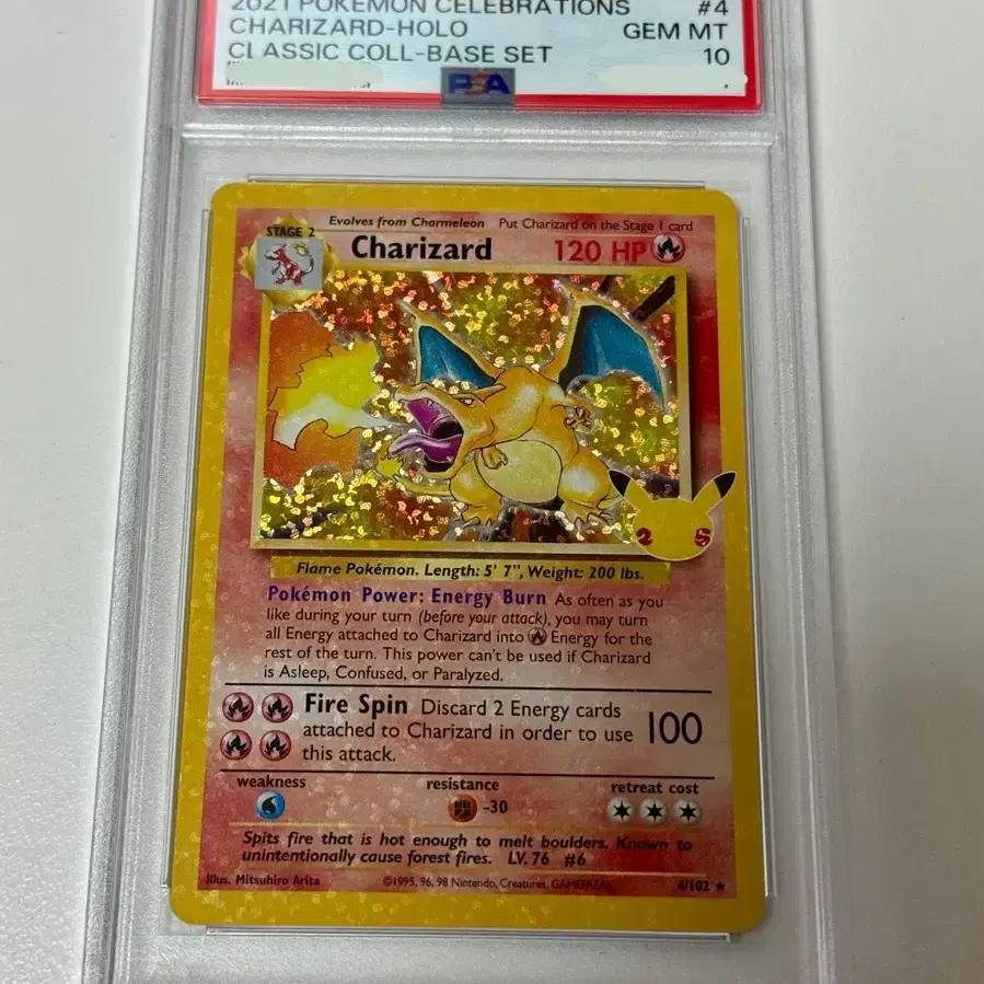 PSA10 リザードン(Charizard )25th PSA 10 Charizard 001/025 25th Anniversary Edition Promo