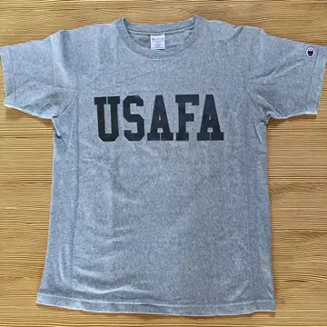 챔피온 USAFA 리플렉터 티셔츠 양면 프린트